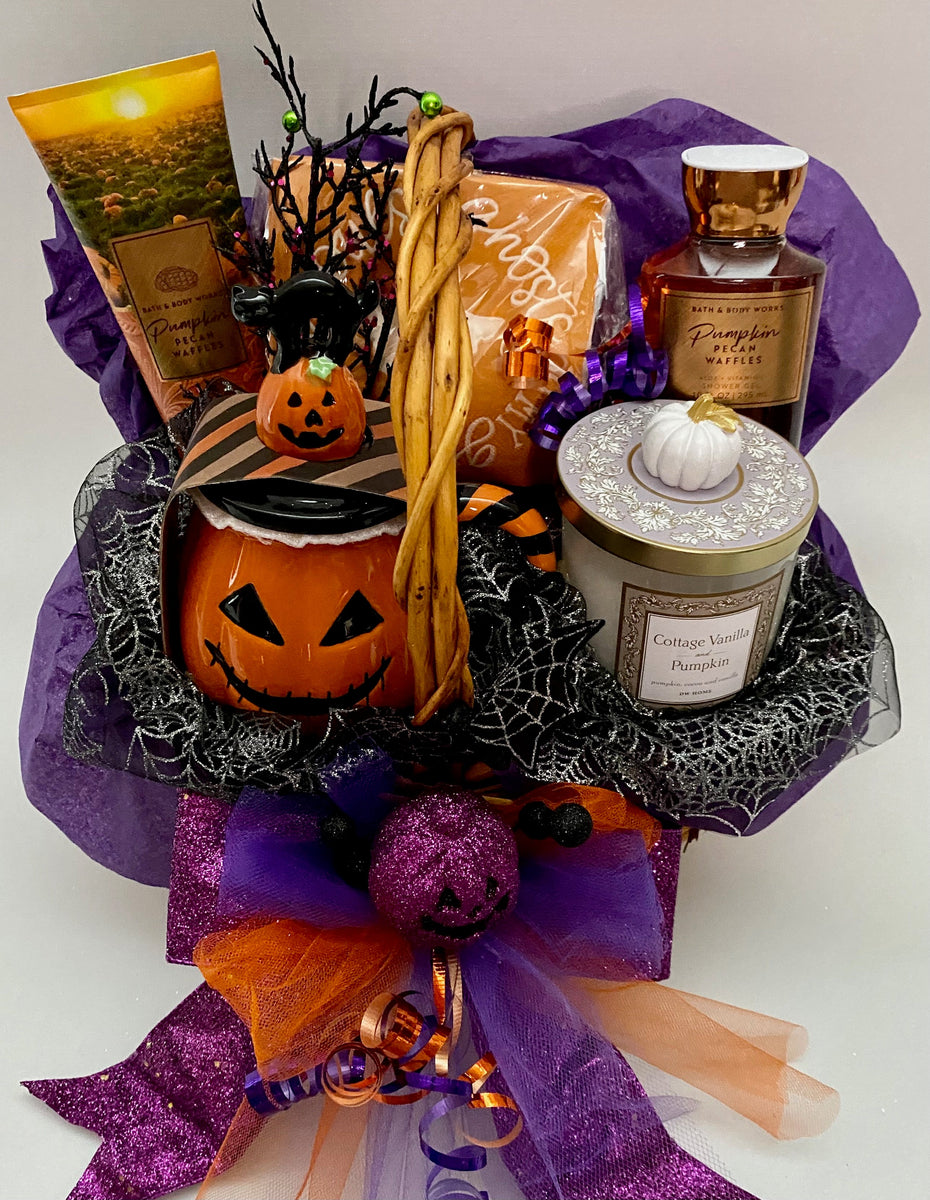 gift baskets, gifts, lake norman nc, halloween, huntersville north