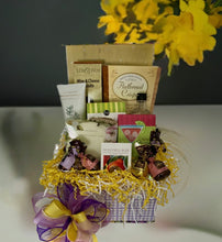 Load image into Gallery viewer, "Thinking of You Always!" - A Symphony of Sweet Sentiments.
Picture this: a delightful ensemble of joy, neatly tucked within a charming, reusable flip-top box, awaiting its moment to sprinkle happiness. It's more than a box; it's a treasure trove of love, carefully curated for those cherished souls - moms, nanas, hostesses, or anyone deserving a warm hug in the form of treats!