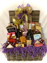 Load image into Gallery viewer, It doesn&#39;t get much better than this with our Gourmet Gift Basket! Our All-Time Favorite is filled with impressive gourmet fare, creating a perfect gift for the gourmand in your life! These Perfectly Selected treats will be a gift that continues to give for the whole family to enjoy! Great for a New Home, Work Promotion, Boss, Retirement, Special Anniversary, or Just Because!  