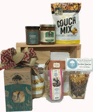 Load image into Gallery viewer, Choose between our spacious Large Crate (18" x 12.5" x 9.5") or our compact Small Crate (15" x 10.5" x 7")—perfect for sharing or keeping all to yourself. Whether it's a gift for a loved one or a treat for yourself, let us help you celebrate life's special moments with a taste of the South, wrapped with care and charm!