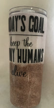 Load image into Gallery viewer, These make the perfect gift for almost anyone! We make these for special occasions, birthdays, engagements, weddings, anniversaries, job promotion, retirement with or without photos and so much more!  We can custom design these tumblers any way you like. We can add monograms, names, sayings, etc. We can design by color, size, and your preference for personalization. Chat with us online or call/text us at 704.526.7407 or email us at perfectselectioncreativegifts@gmail.com and let us design this for you.