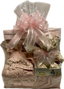 Available for local delivery in the Charlotte, NC area or shipping nationwide. Let us help you celebrate this precious milestone! Feel free to chat with us live online or text/call 704-526-7407 or email us at Virginia@perfectselectioncreativegifts.com  so we can further assist you! 