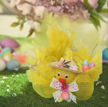 Load image into Gallery viewer, Get ready to quack up this Easter with our handmade &quot;Diva &amp; Dalila Ducks&quot;—the sassiest, most delightful Easter duo around! These adorable ducks aren’t just for show—they feature a hidden compartment perfect for treats!