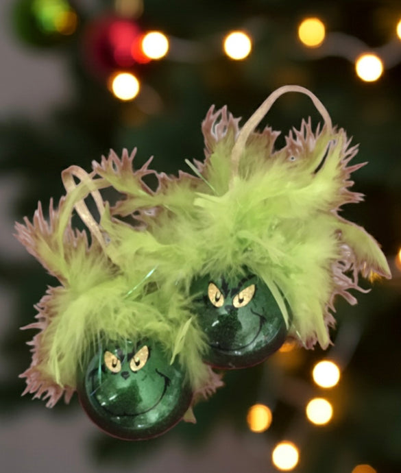 Calling all Grinches (and Grinch-lovers)! Meet our handmade 