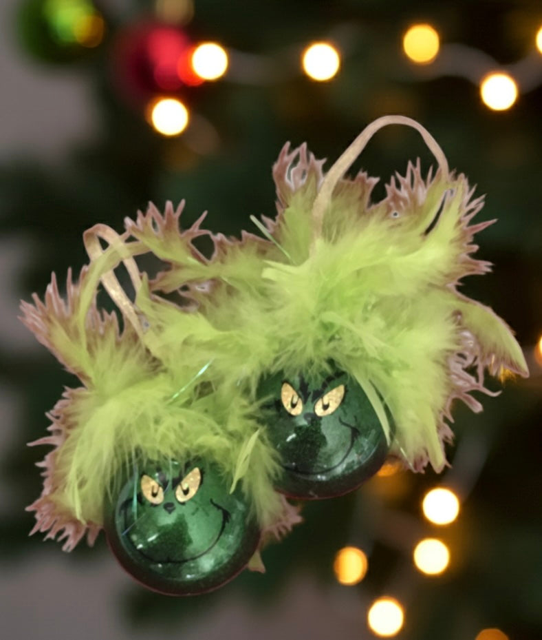 Calling all Grinches (and Grinch-lovers)! Meet our handmade 
