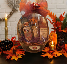 Load image into Gallery viewer, Choose a version tailored for women or men, and we&#39;ll customize it with thoughtful touches. Each basket is wrapped in cellophane, finished with a handmade bow, and includes a notecard for your message.

Send a fun, festive surprise to someone special—or treat yourself this season. 