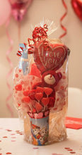 Load image into Gallery viewer, Whether it’s for a daughter, granddaughter, classroom surprise, or a special Valentine, this gift is sure to bring big smiles and warm hugs.

Choose a Prince or Princess cup from the dropdown menu to personalize your gift!
(Bear color and candy may be substituted based on availability.) Put a smile ear to ear on your special Valentine!