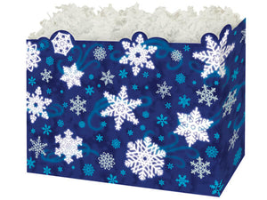 Blue Snowflake Gift Box