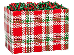 CHristmas Plaid Box Gift