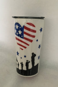 We can personalize and customize these tumblers any way you like. We carry several different stainless tumblers in a variety of sizes. We can design by color, add names, monograms, or short messages and images. All glitter, ink, and vinyl are sealed with layers of FDA-approved, food-safe Epoxy. With curing time needed these can not be rushed. These take 1-2 weeks. Cancellations can only be made if they are on the same business day as the initial order contact us if you have any problems with your order.