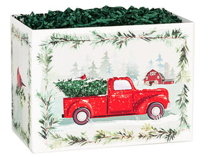Vintage Red Truck Gift box