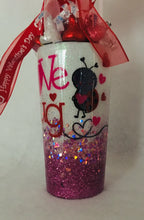 Load image into Gallery viewer, We carry a variety of sizes, if you do not see a size you need please give us ample time and we will do our best to fulfill your orders.  These tumblers are great for Valentine&#39;s Day, birthdays, holidays, graduation, and much, much more. We can add these tumblers to other gifts and gift baskets. Your gift will come wrapped with a bow and note. Please tell us what you would like on the note at checkout or simply call us for your order. Let us create your perfect gift!