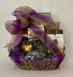 The feast for the senses is elegantly presented, wrapped in cellophane, adorned with a meticulously handcrafted bow, and accompanied by a thoughtful notecard.

Moreover, customization in alternate colors is available, allowing for a personal touch in your gesture. Present this splendid selection of treats to your special recipient and let the joy of appreciation be savored.