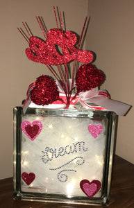 This light block has Dream on one side and  Live, Laugh, Love on the other. Have a question... Chat with us here on our website or call/text, at 704.526.7407 or email us and we will gladly assist you at perfectselectioncreativegifts@gmail.com and let us design your perfect light block for your special someone!  